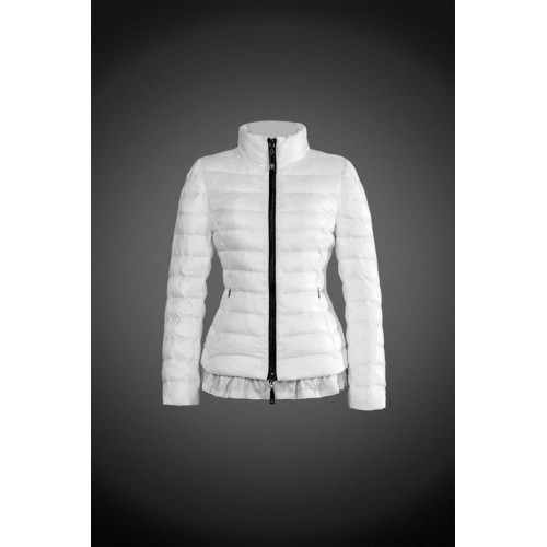 2017 Outlet Piumini Moncler Donna Bianco Acquisto Online