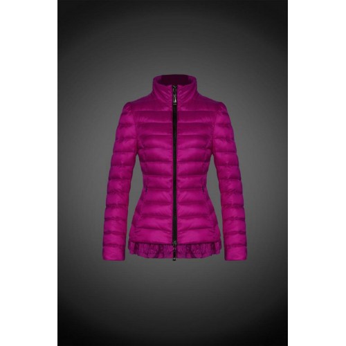 2017 Outlet Piumini Moncler Donna Fuxia Vendita A Buon Mercato