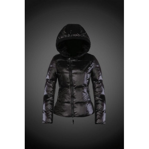 2017 Outlet Piumini Moncler Donna Nero Italia Sito Ufficiale