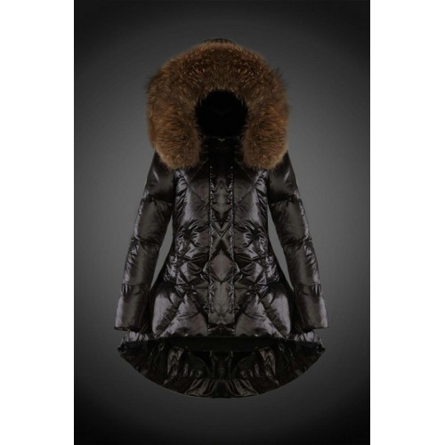 2017 Outlet Piumini Moncler Donna Nero Outlet Verona