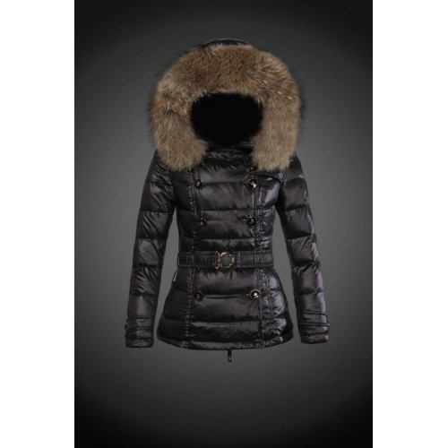 2017 Outlet Piumini Moncler Donna Nero Sito Ufficiale
