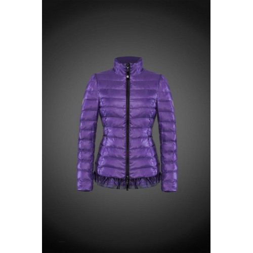 2017 Outlet Piumini Moncler Donna Porpora Italia On-Line