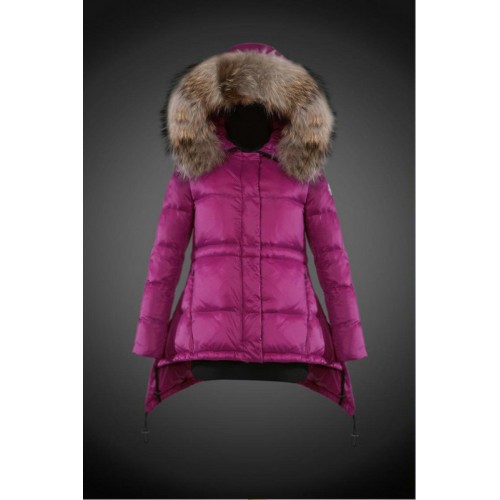 2017 Outlet Piumini Moncler Donna Porpora Vendita Online