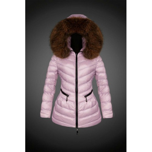 2017 Outlet Piumini Moncler Donna Rosa Prezzi Bassi