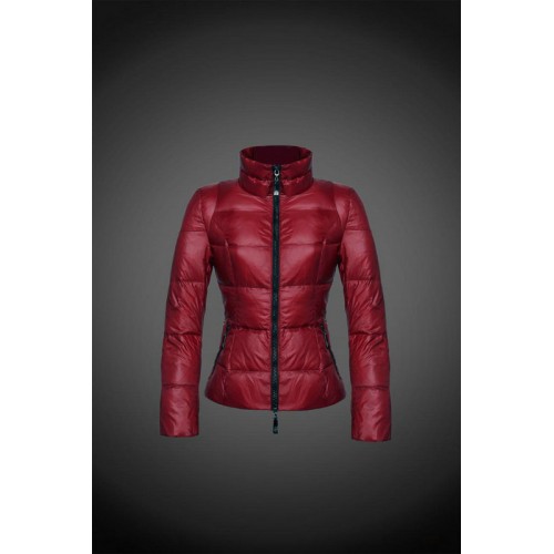 2017 Outlet Piumini Moncler Donna Rosso Rivenditori Milano