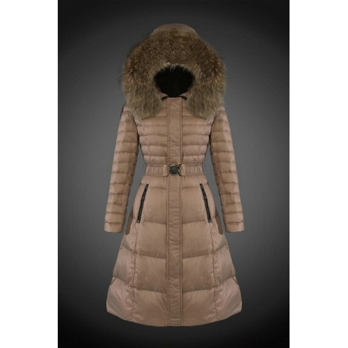2017 Outlet Piumini Moncler Lungo Donna Cammello Outlet Pizza