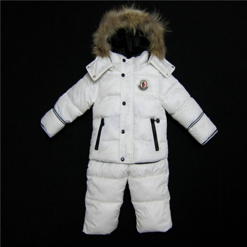 2017 Piumini Moncler Bambini Set Bianco Napoli