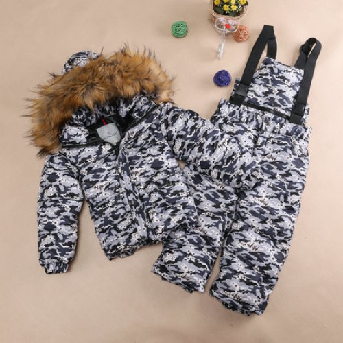 2017 Piumini Moncler Bambini Set Camouflage Napoli