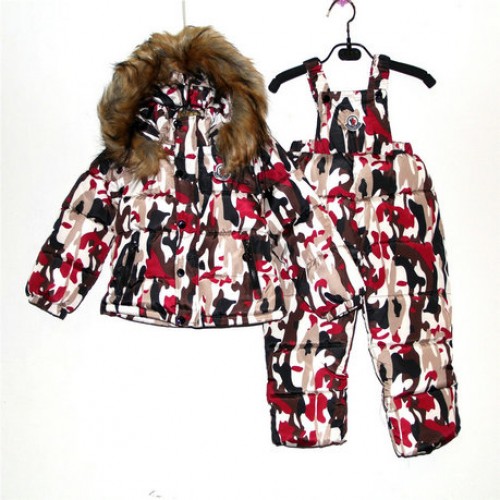2017 Piumini Moncler Bambini Set Camouflage Outlet Venezia