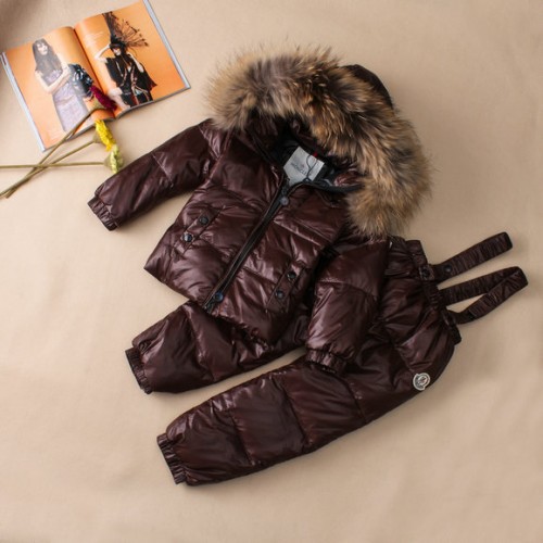 2017 Piumini Moncler Bambini Set Cioccolato Outlet Milano