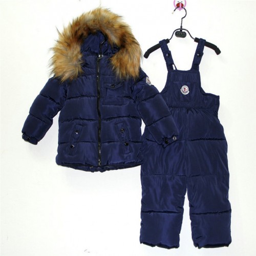 2017 Piumini Moncler Bambini Set Navy Autentico Online