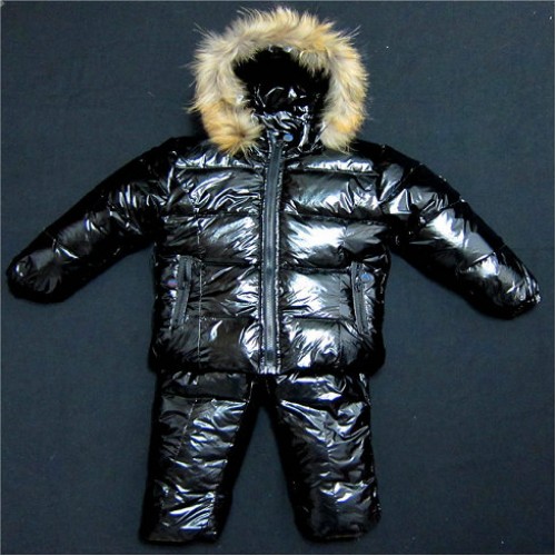 2017 Piumini Moncler Bambini Set Nero Outlet Firenze