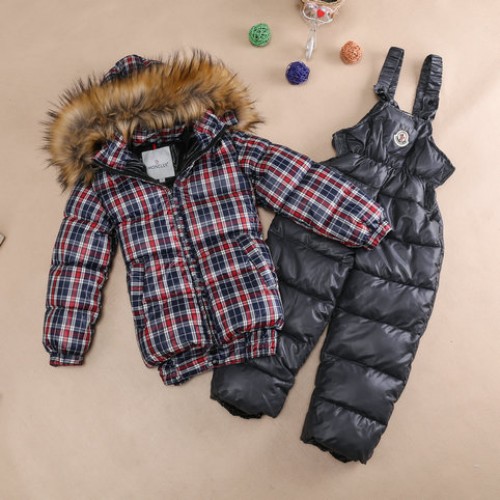 2017 Piumini Moncler Bambini Set Plaid Autentica Archivio