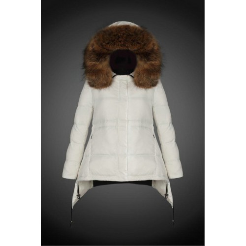 2017 Piumini Moncler Donna Bianco Punti Vendita