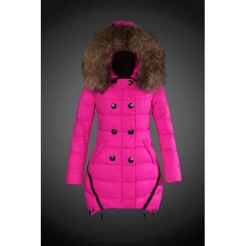 2017 Piumini Moncler Donna Fuxia Milano