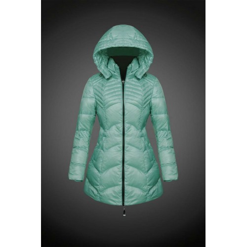 2017 Piumini Moncler Donna Mint Verde Outlet Venezia