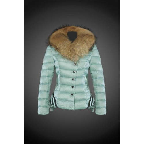 2017 Piumini Moncler Donna Mint Verde Stili Delicati