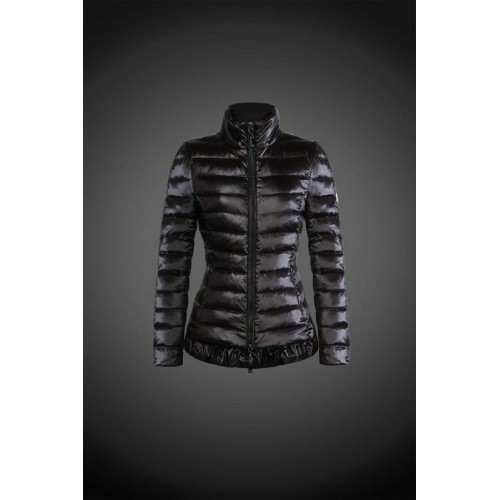2017 Piumini Moncler Donna Nero A Poco Prezzo