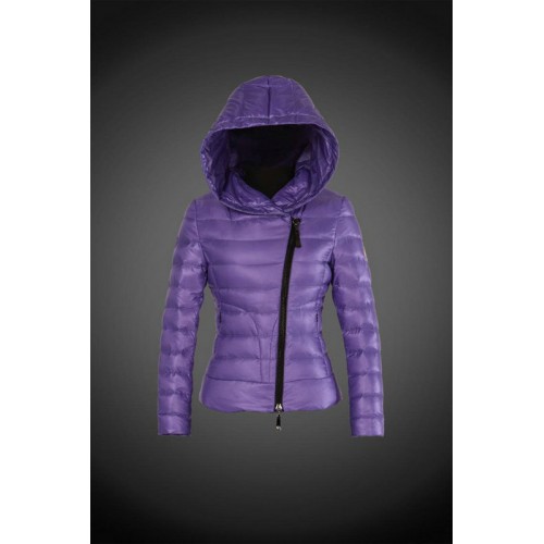 2017 Piumini Moncler Donna Porpora Basse Prezzo