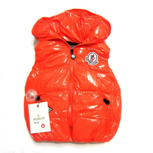 2017 Piumini Moncler Gilet Bambini Arancione Nuovo Arrivo