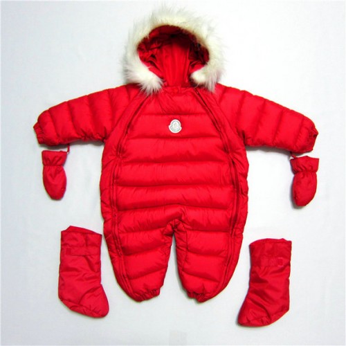 2017 Piumini Moncler Infante Set Rosso Sito Italia