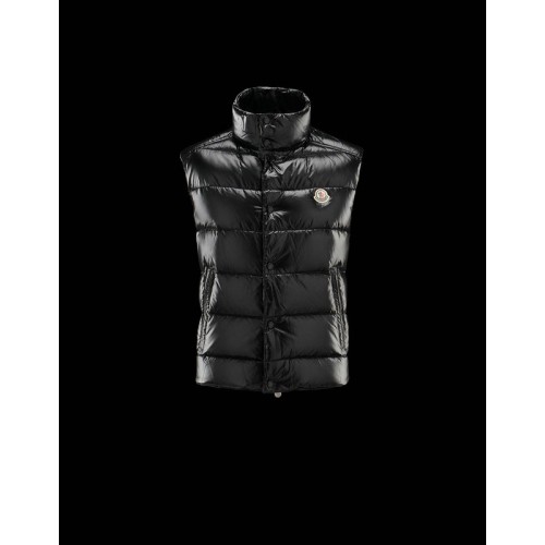 Gilet Moncler Uomo Tib Nero Bologna Outlet