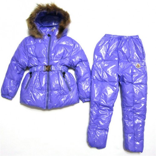 Nuovo 2017 Piumini Moncler Bambini Set Viola
