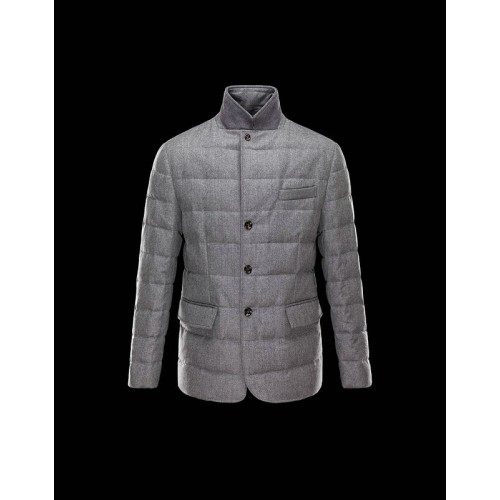 Nuovo Piumini Moncler Nuovo Moncler Rodin Uomo Grigio