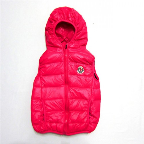 Online 2017 Piumini Moncler Gilet Bambini Rosso
