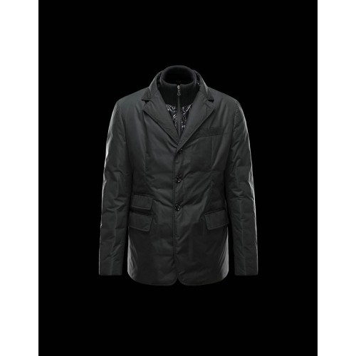 Piumini Moncler Argentre Uomo Nero Nuova Collezione