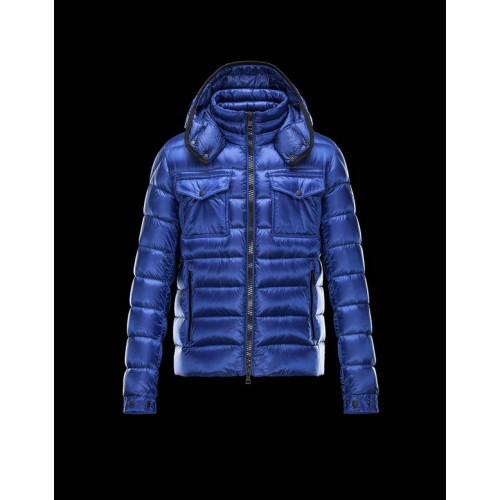 Piumini Moncler Edward Uomo Blu Pizza