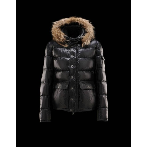 Piumini Moncler Hubert Uomo Nero Sito Ufficiale Italiano