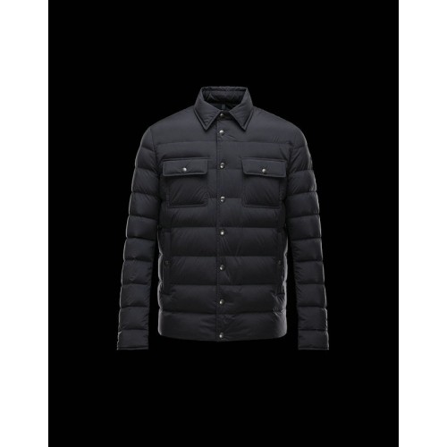 Piumini Moncler Luberon Uomo Nero Autentica Archivio