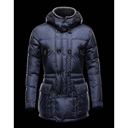 Piumini Moncler Mathias Uomo Navy Prezzo All'Ingrosso