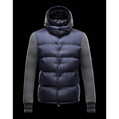 Piumini Moncler Monfort Uomo Navy Grandi Offerte
