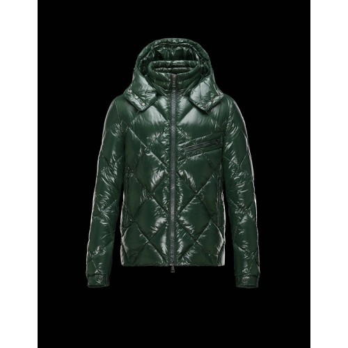 Piumini Moncler Newman Uomo Verde Outlet Online
