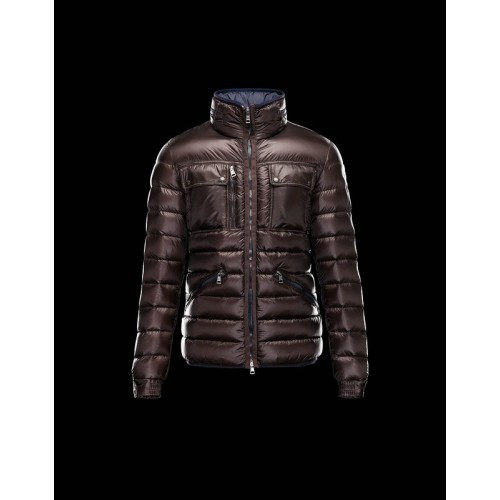 Piumini Moncler Norbert Uomo Marrone Bassi Prezzo