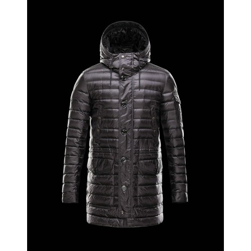 Piumini Moncler Nuovo Moncler Benjamin Uomo Grigio Scuro Prezzi Bassi