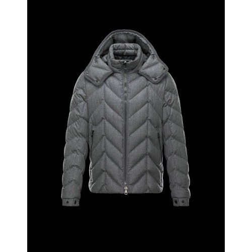 Piumini Moncler Nuovo Moncler Berriat Uomo Grigio Saldi Online