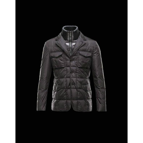 Piumini Moncler Nuovo Moncler Clier Uomo Nero Italia Prezzo