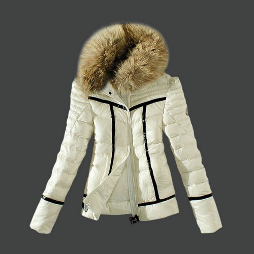 Piumini Moncler Nuovo Moncler Donna Bianco Prezzi Bassi