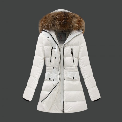 Piumini Moncler Nuovo Moncler Donna Lungo Bianco Prezzo