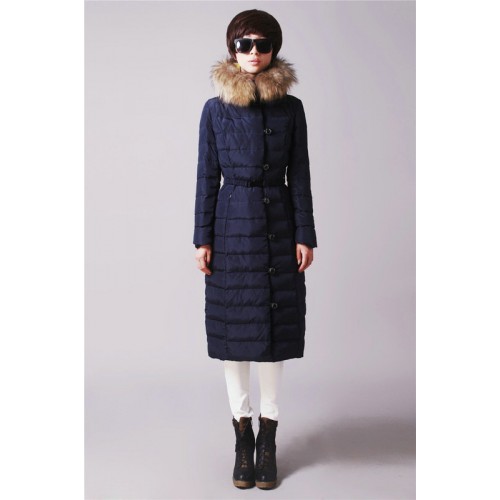 Piumini Moncler Nuovo Moncler Donna Lungo Navy Roma