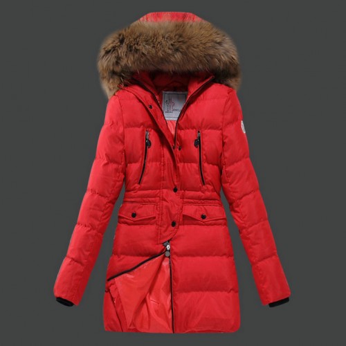 Piumini Moncler Nuovo Moncler Donna Lungo Rosso Sito Ufficiale Italiano