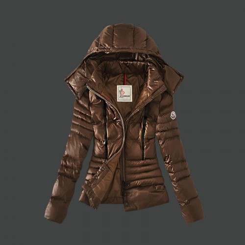 Piumini Moncler Nuovo Moncler Donna Marrone Autentica Archivio