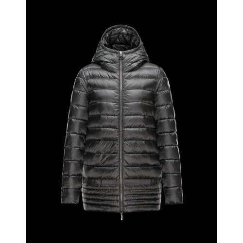 Piumini Moncler Nuovo Moncler Narlay Donna Grigio Scuro Negozi Roma