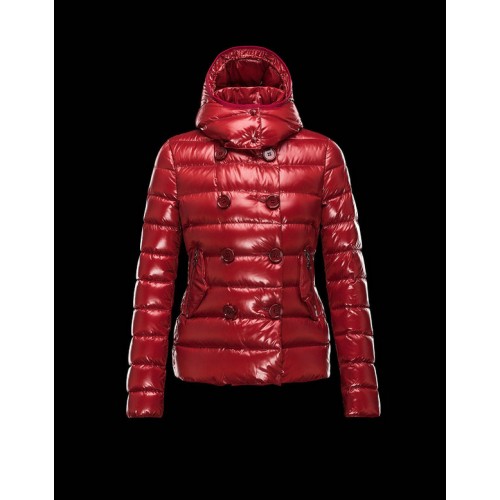 Piumini Moncler Nuovo Moncler Plane Donna Rosso Punti Vendita
