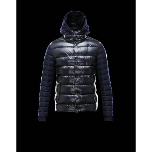 Piumini Moncler Nuovo Moncler Uomo Navy/Nero Firenze