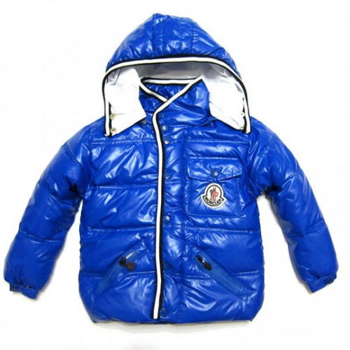 Vendita 2017 Piumini Moncler Bambini Branson Zaffiro