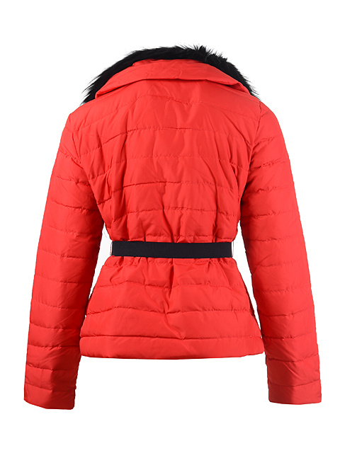 2016 Piumini Moncler Donna Lievre Rosso